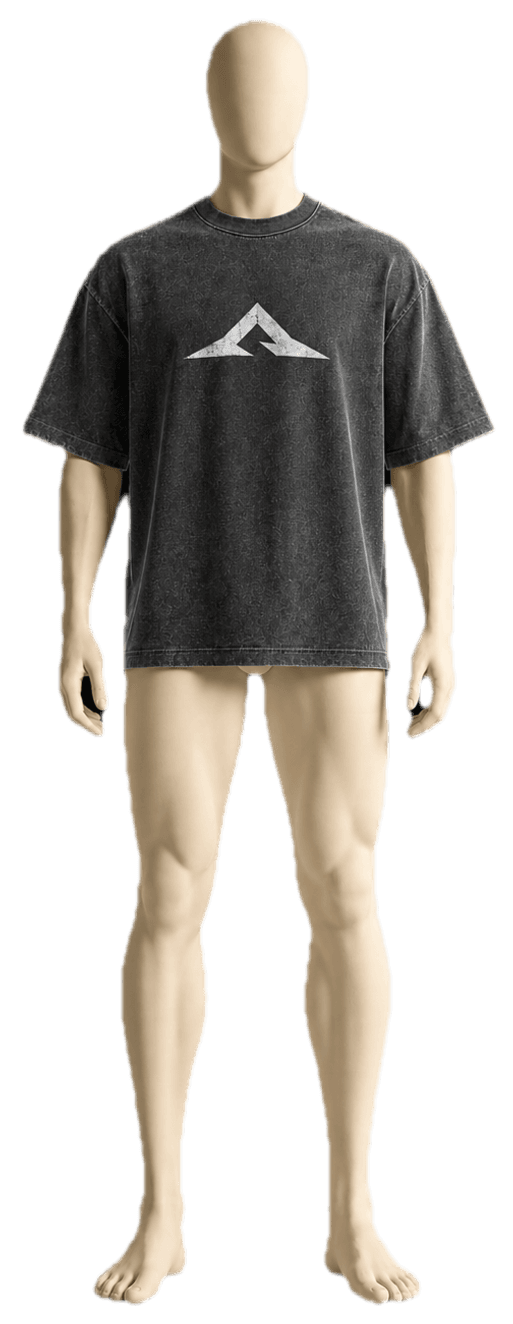 Wearing Summit Tee — front